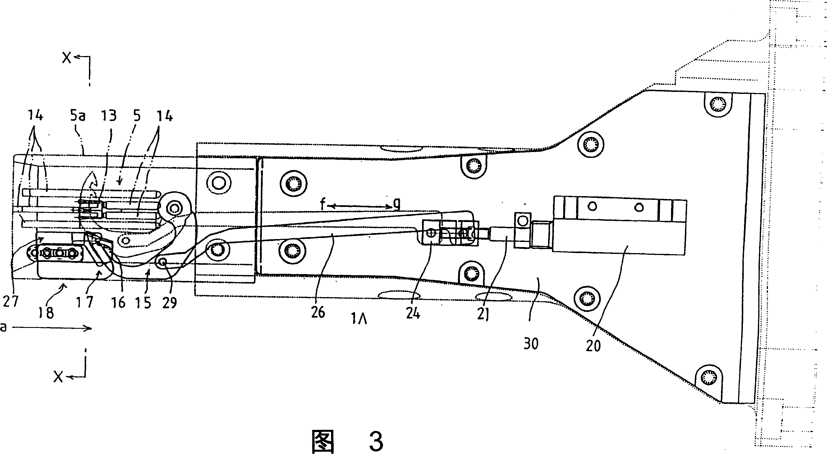 Sartorius with thread-cutting device