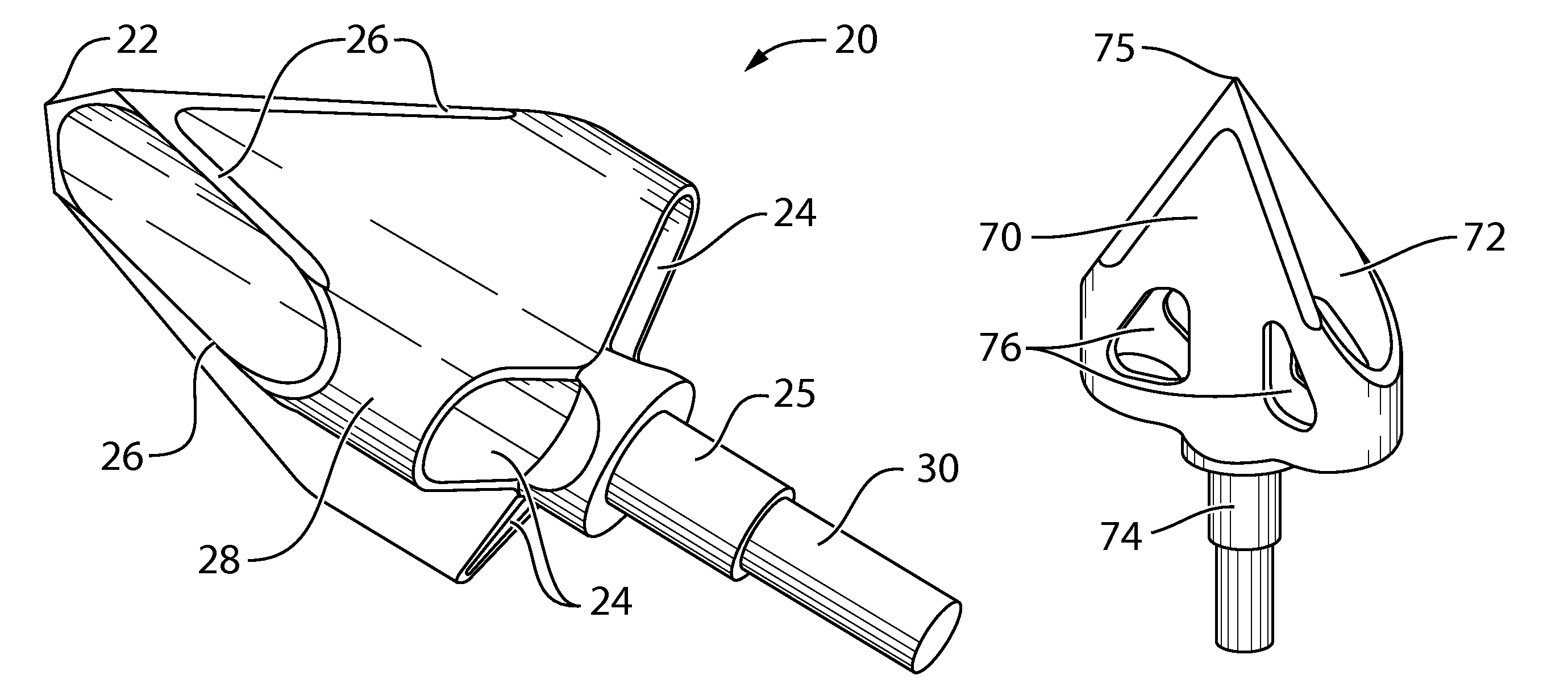 Arrowhead with improved lethal penetrating capability