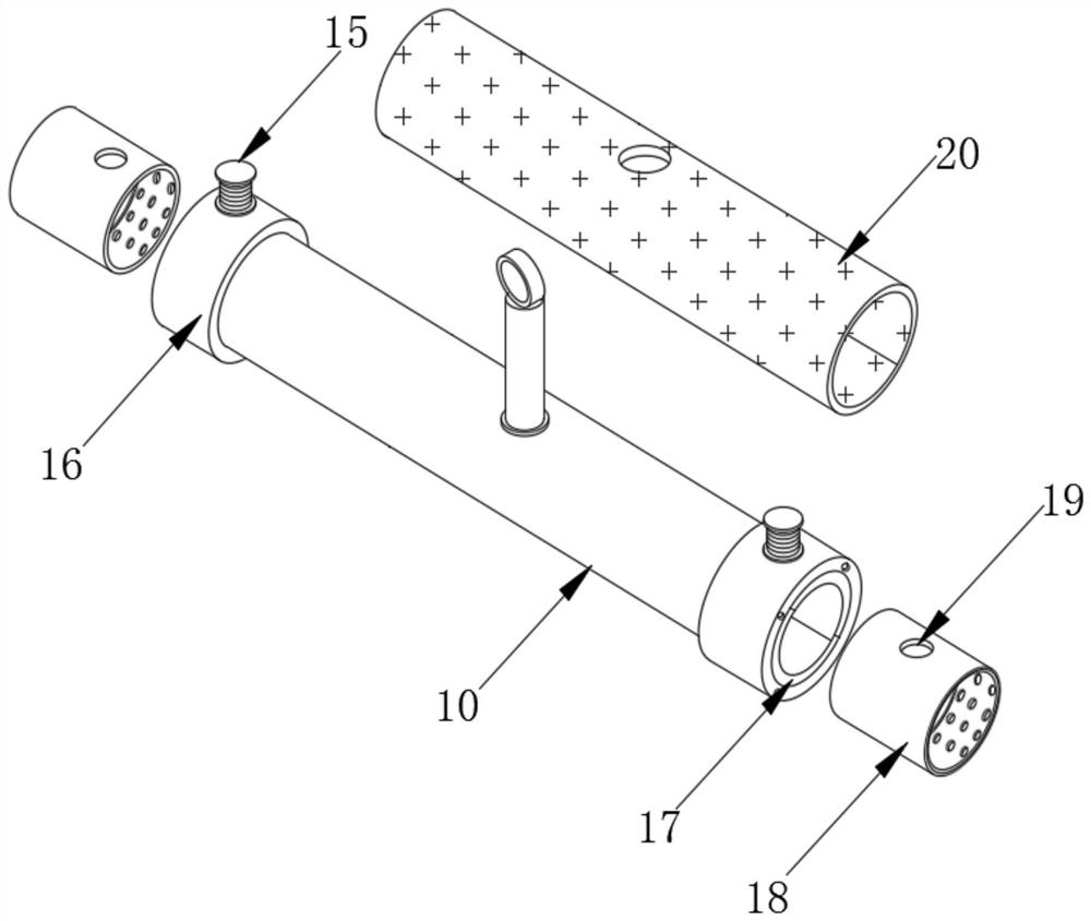 Integrated water supply equipment capable of reducing noise