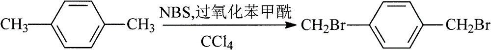 Polyfluorene/poly p-divinyl benzene and synthetic method thereof