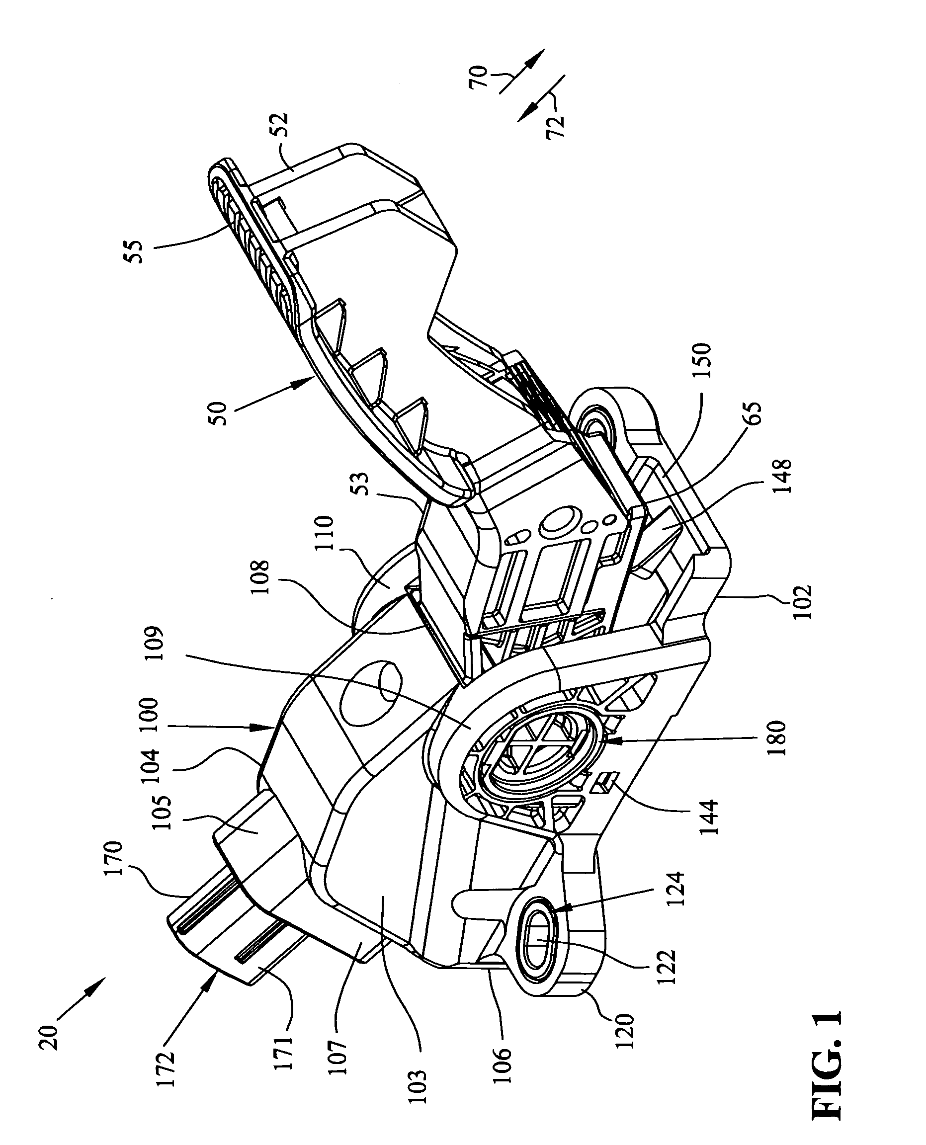 Accelerator pedal for a vehicle