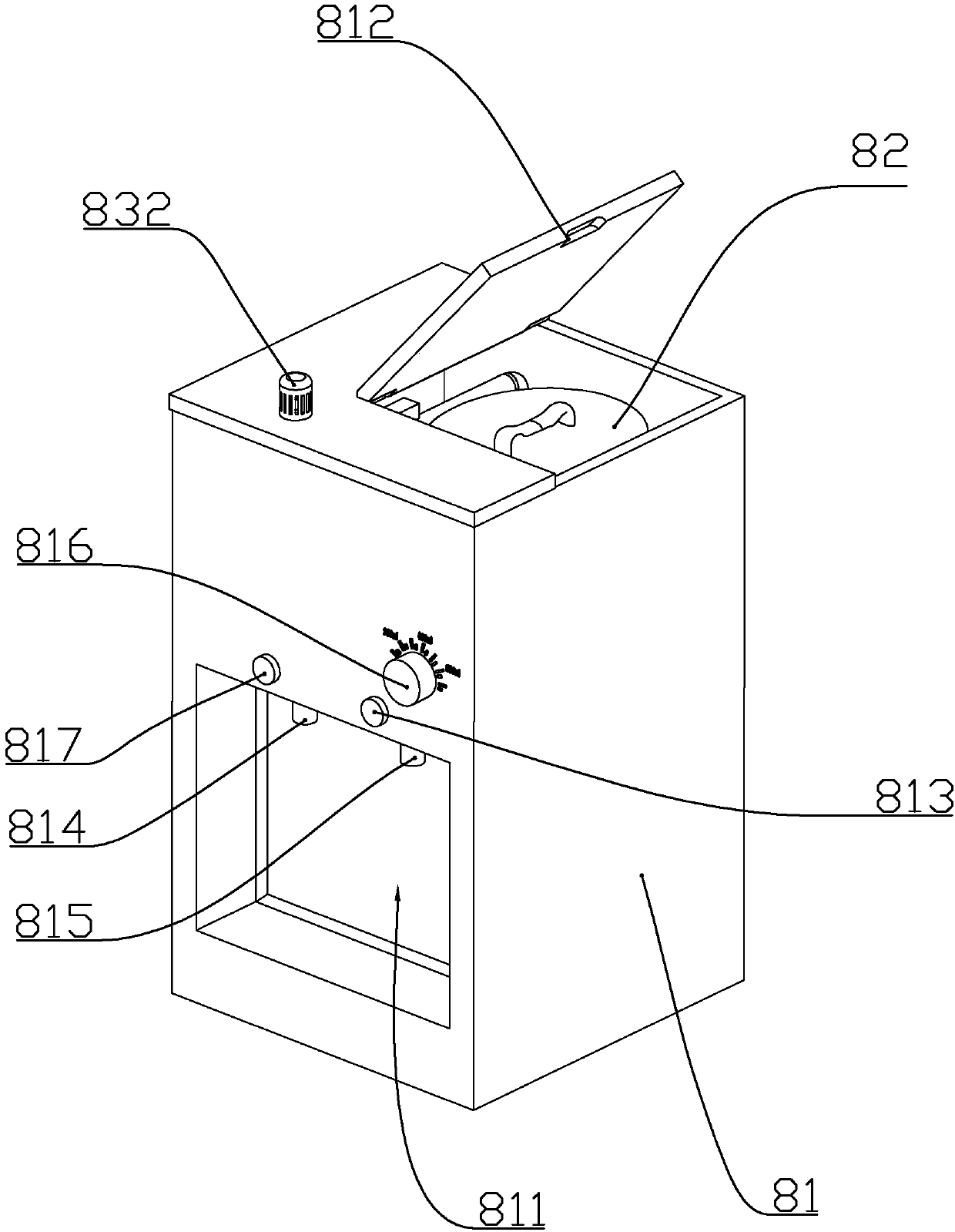 Purified-water direct drinking machine