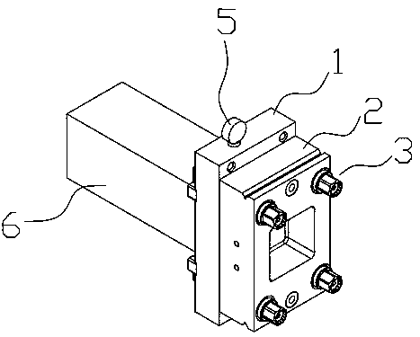 Neutron beam window fastening and sealing device