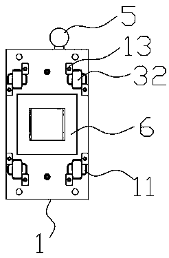 Neutron beam window fastening and sealing device