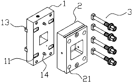 Neutron beam window fastening and sealing device