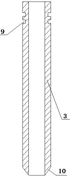 Installation structure of air cylinder drain valve of engine