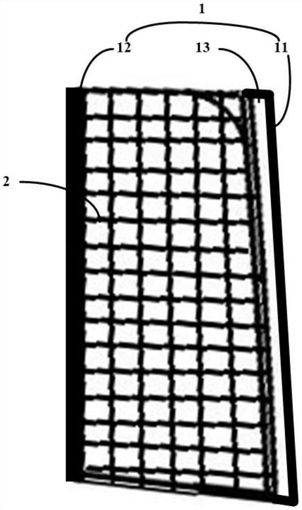 Disruption device, vehicle and method for disrupting wind vibration of vehicle