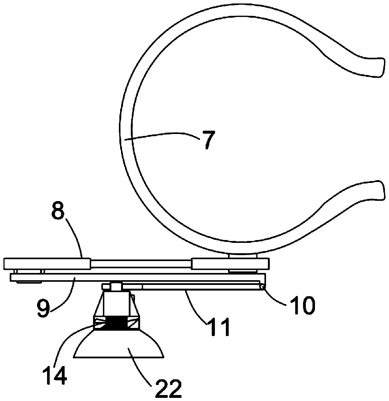 Second-hand smoke collection and environment-friendly purification device