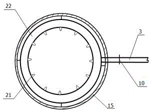 Dust falling system for trestle type coal unloading