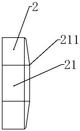 Clamping punching clamp for inertia friction welding