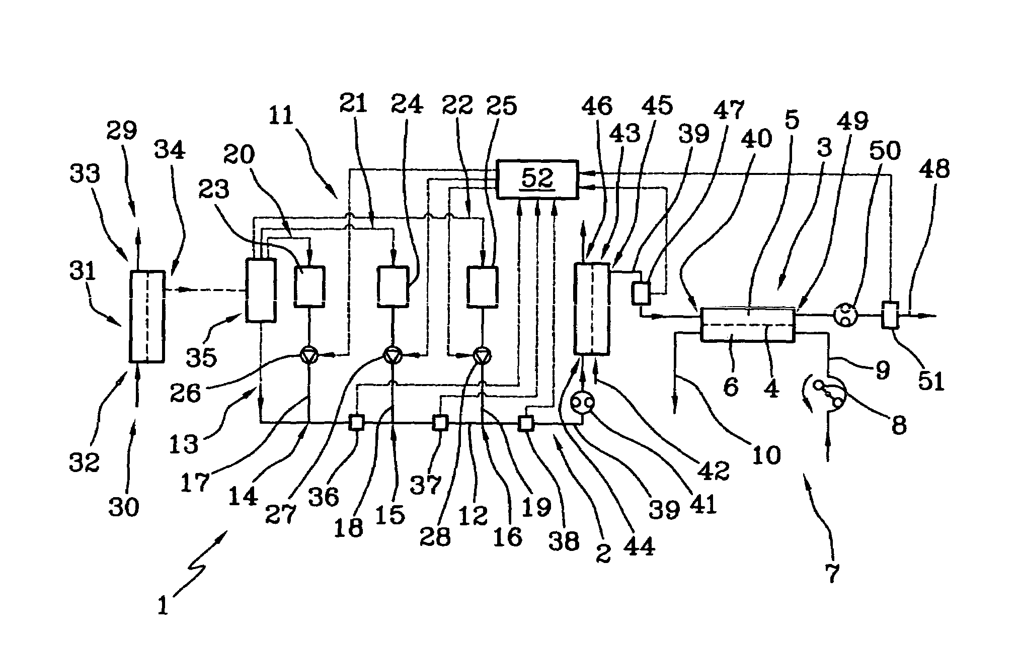 Method and apparatus for determining a patient or treatment or apparatus parameter during an extracorporeal blood treatment