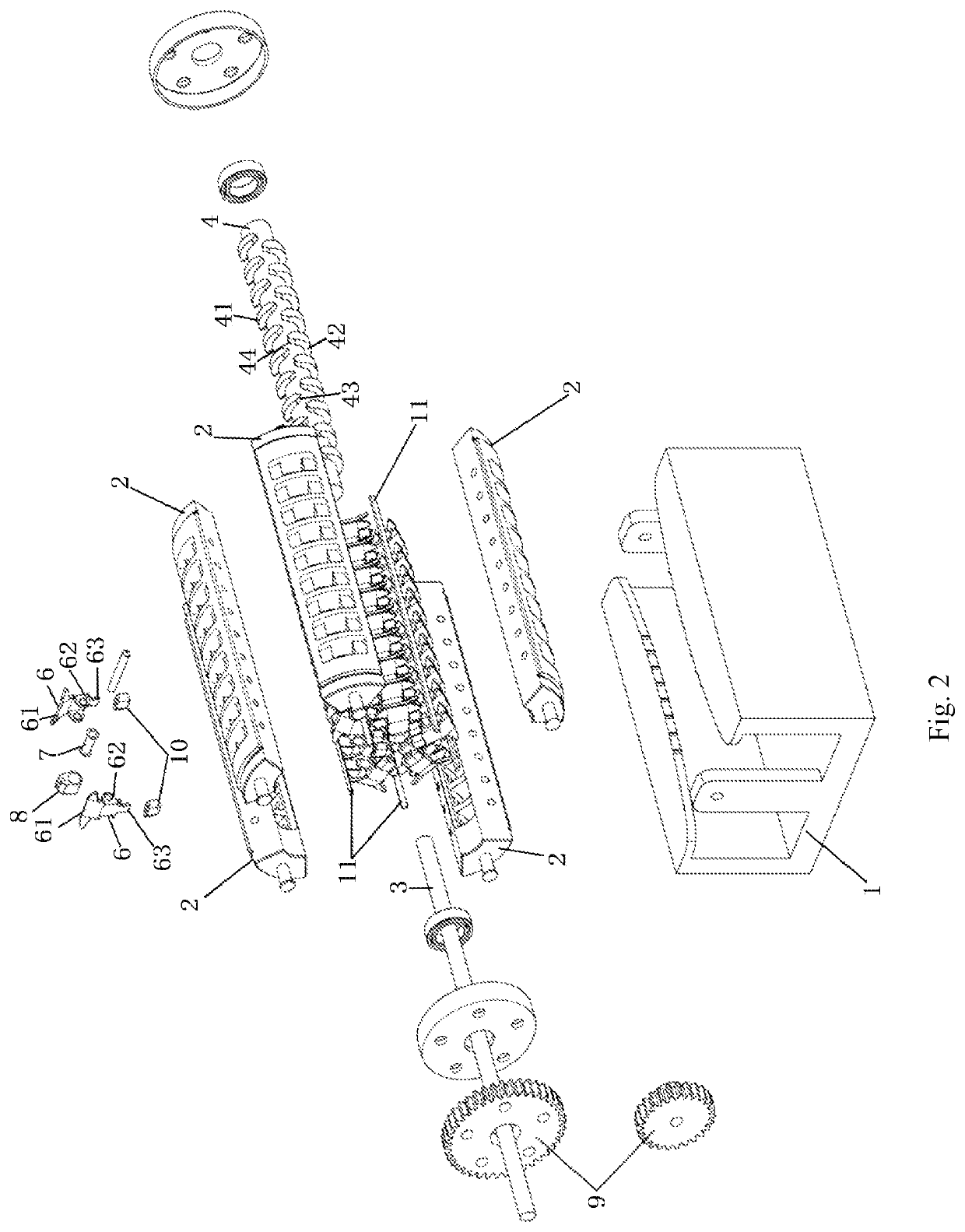 Hair pulling device