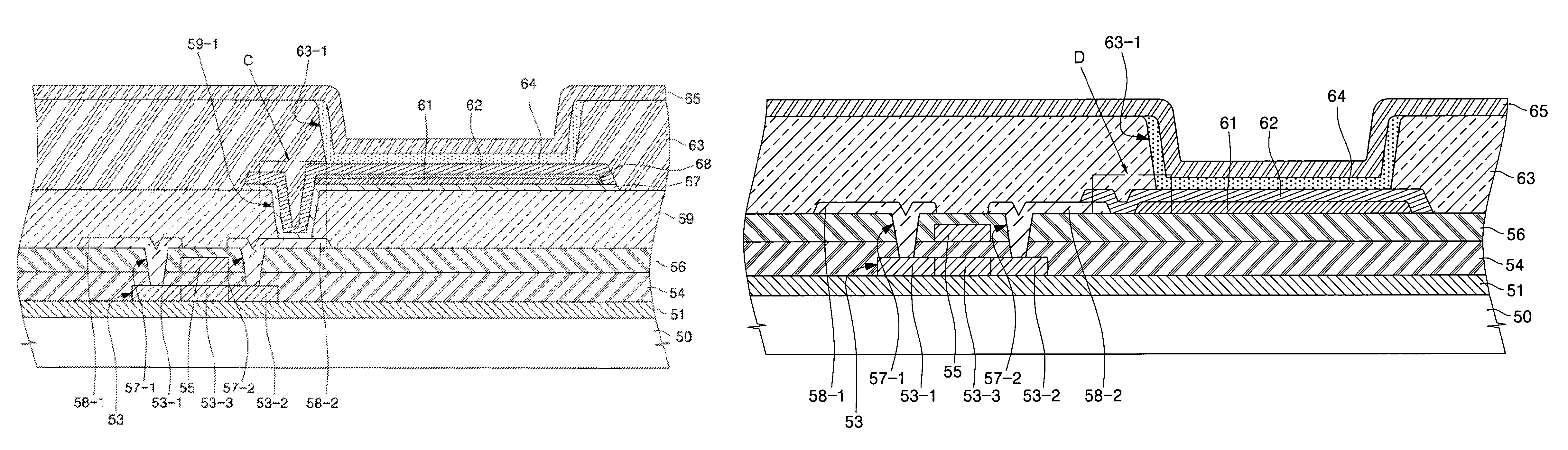 Top-emission organic light-emitting display device