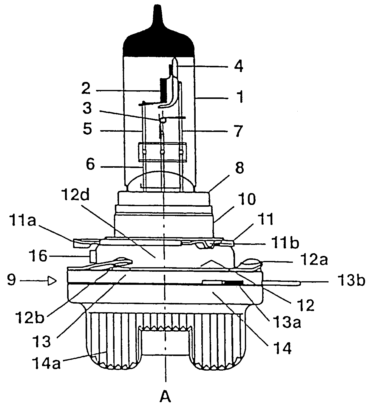 Headlamp bulb