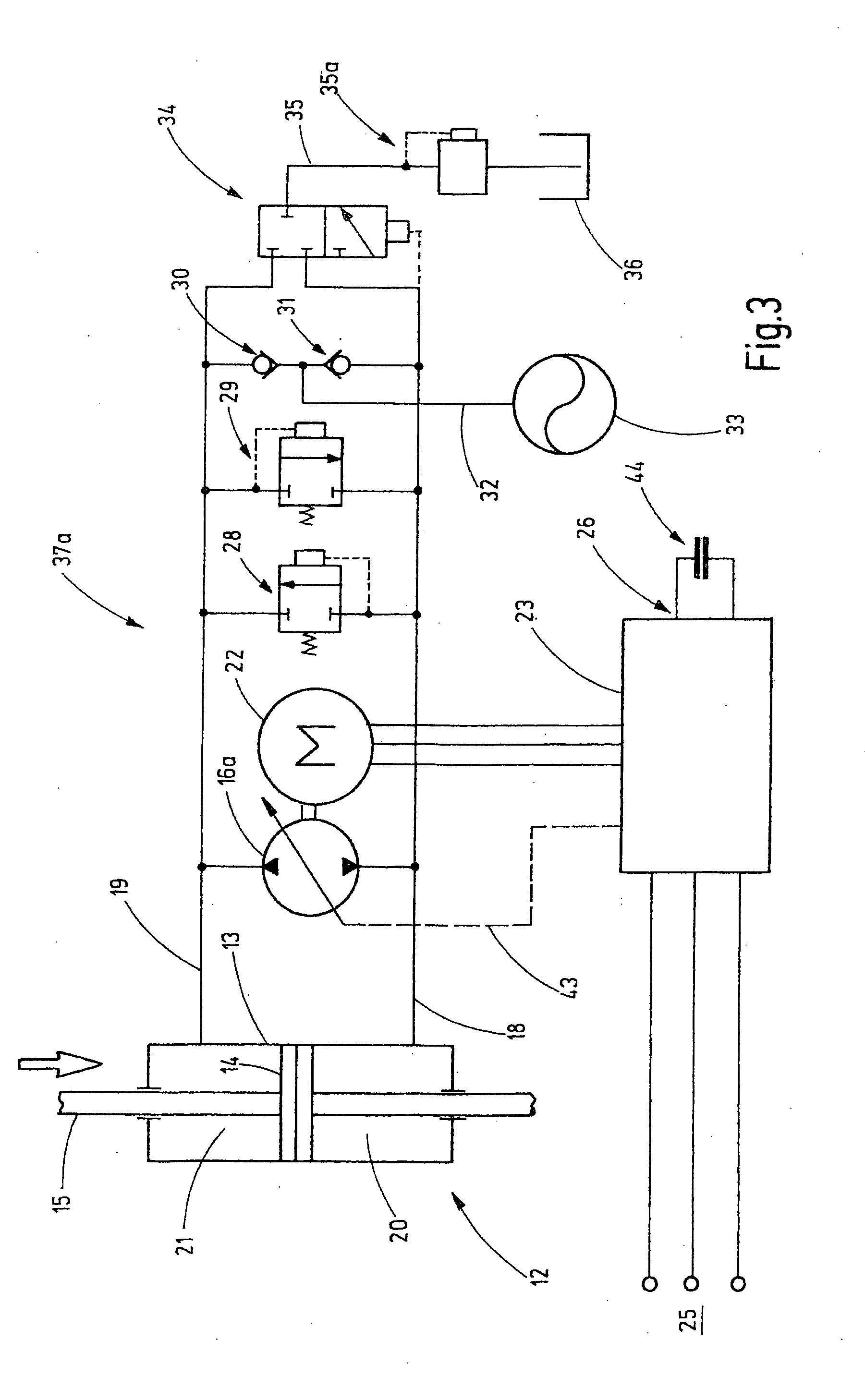 Electrohydraulic drawing press cushion drive