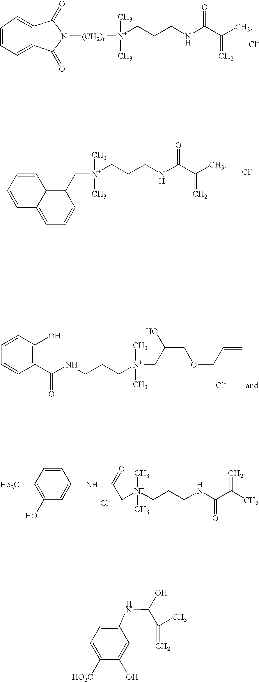 Water soluble monomers and polymers for protecting substrates from ultraviolet light