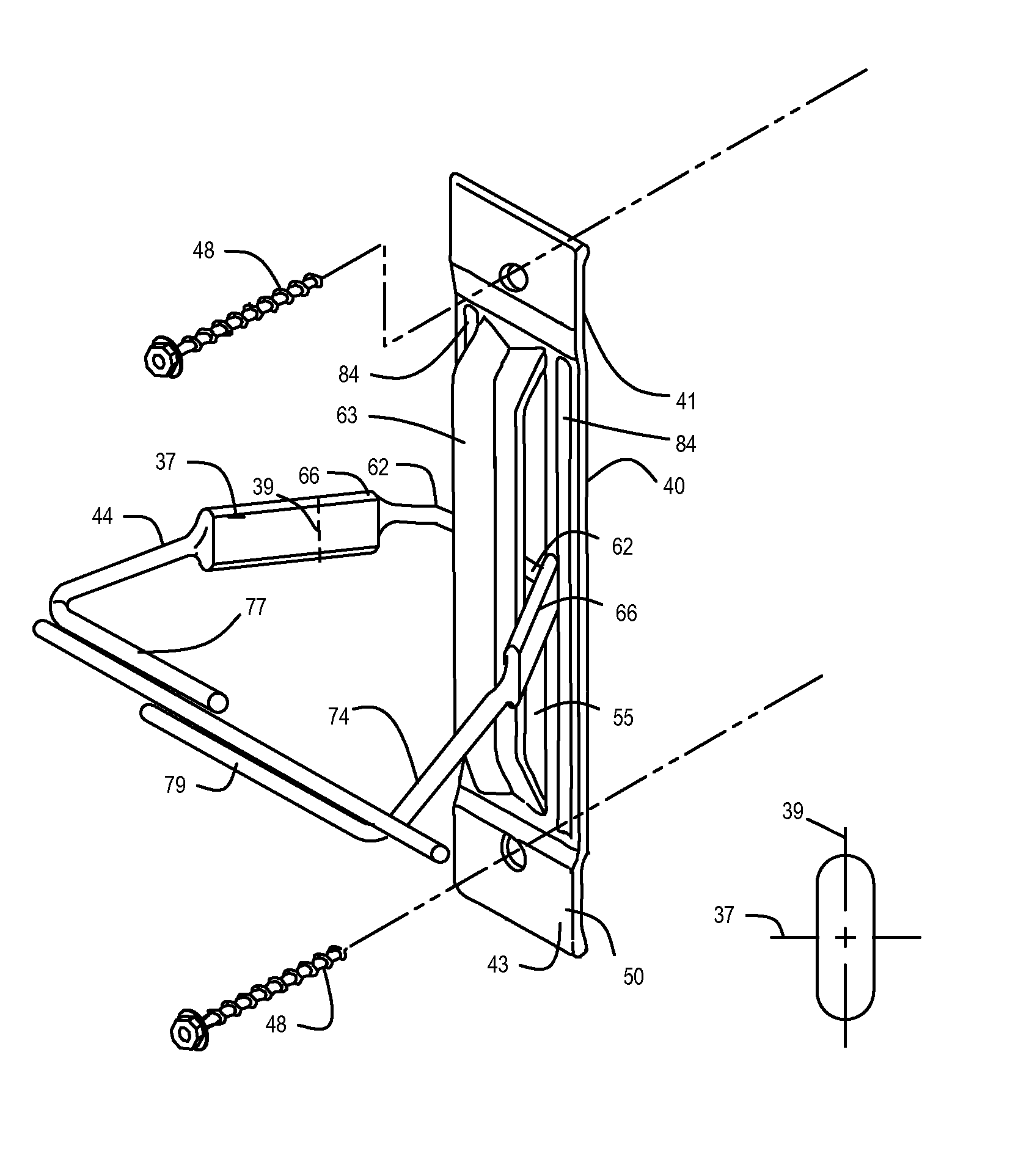 High-strength vertically compressed veneer tie anchoring systems utilizing and the same