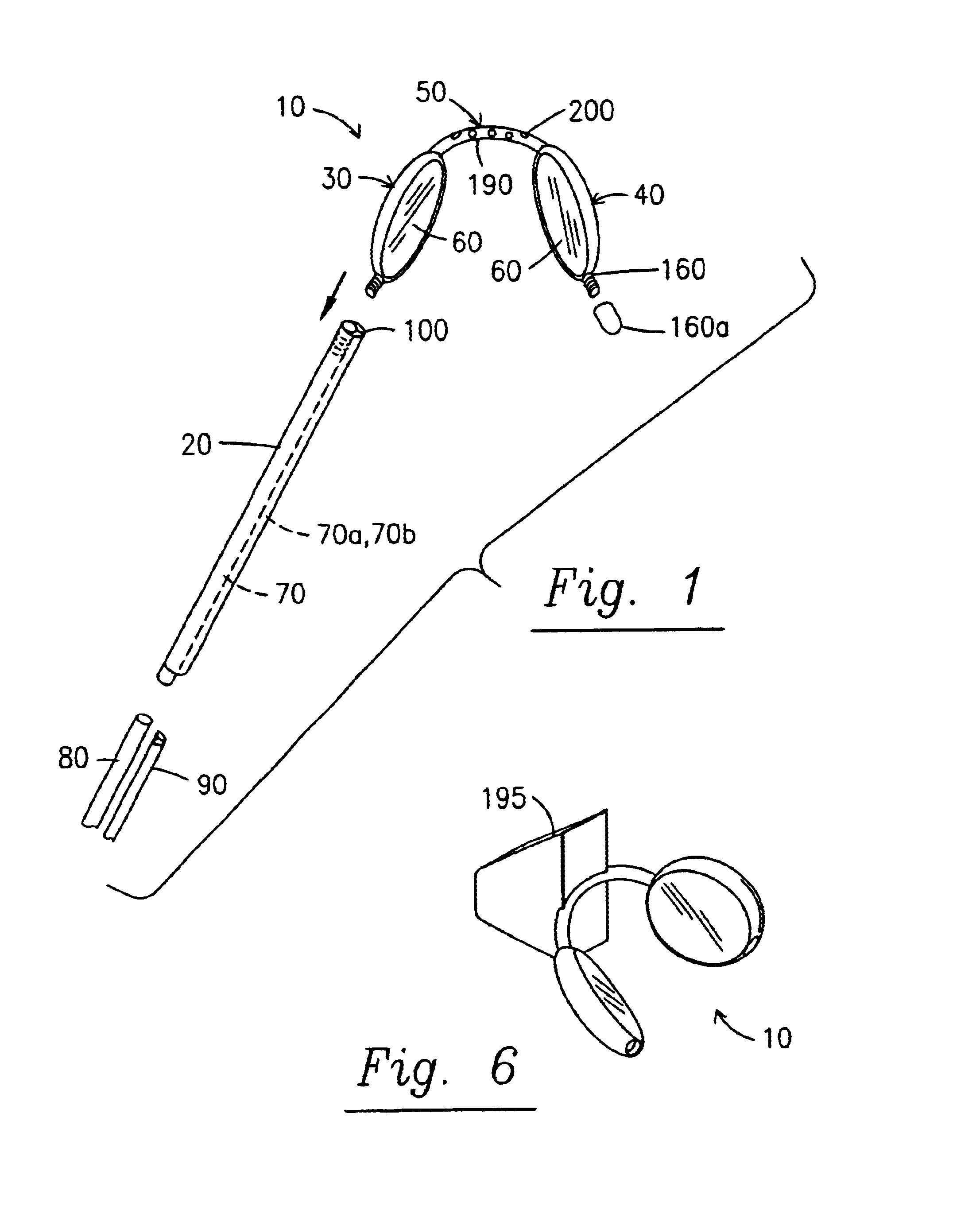 Double dental mirror