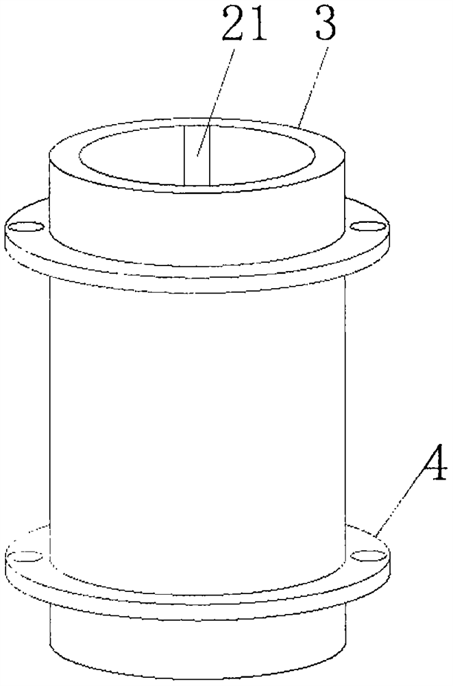 Environment-friendly smoke exhaust pipe safe and convenient to fix