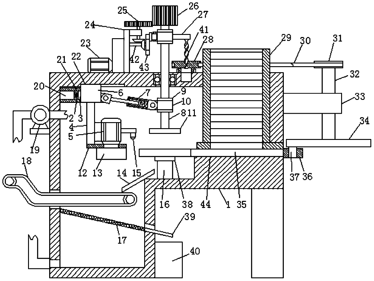 Eyeglasses lens processing device and application method thereof