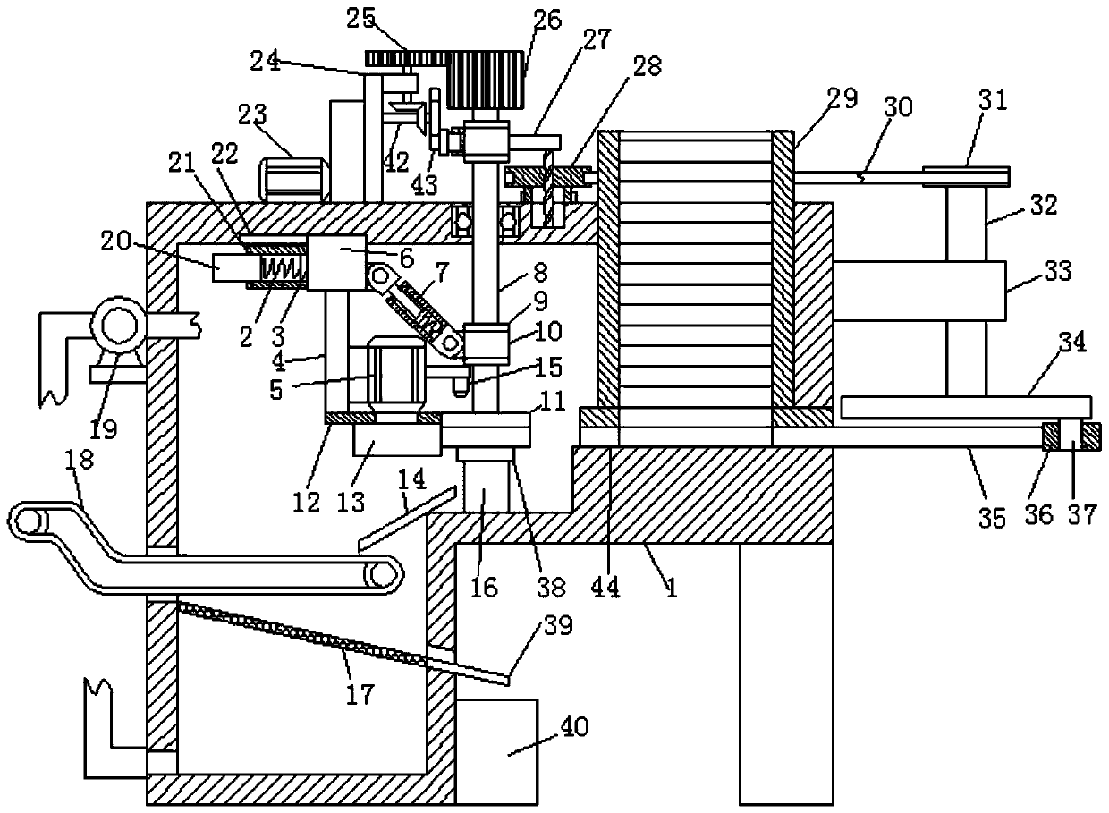 Eyeglasses lens processing device and application method thereof