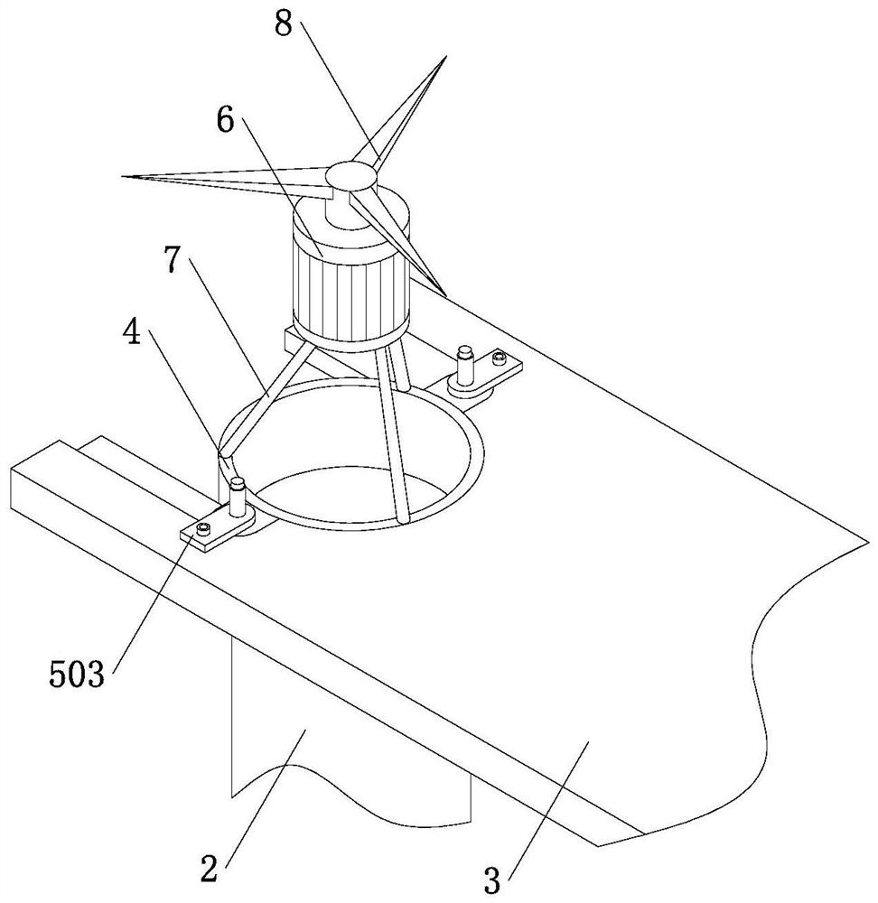 Urban ecological river channel underwater environment-friendly cutter suction type dredging device and construction method thereof