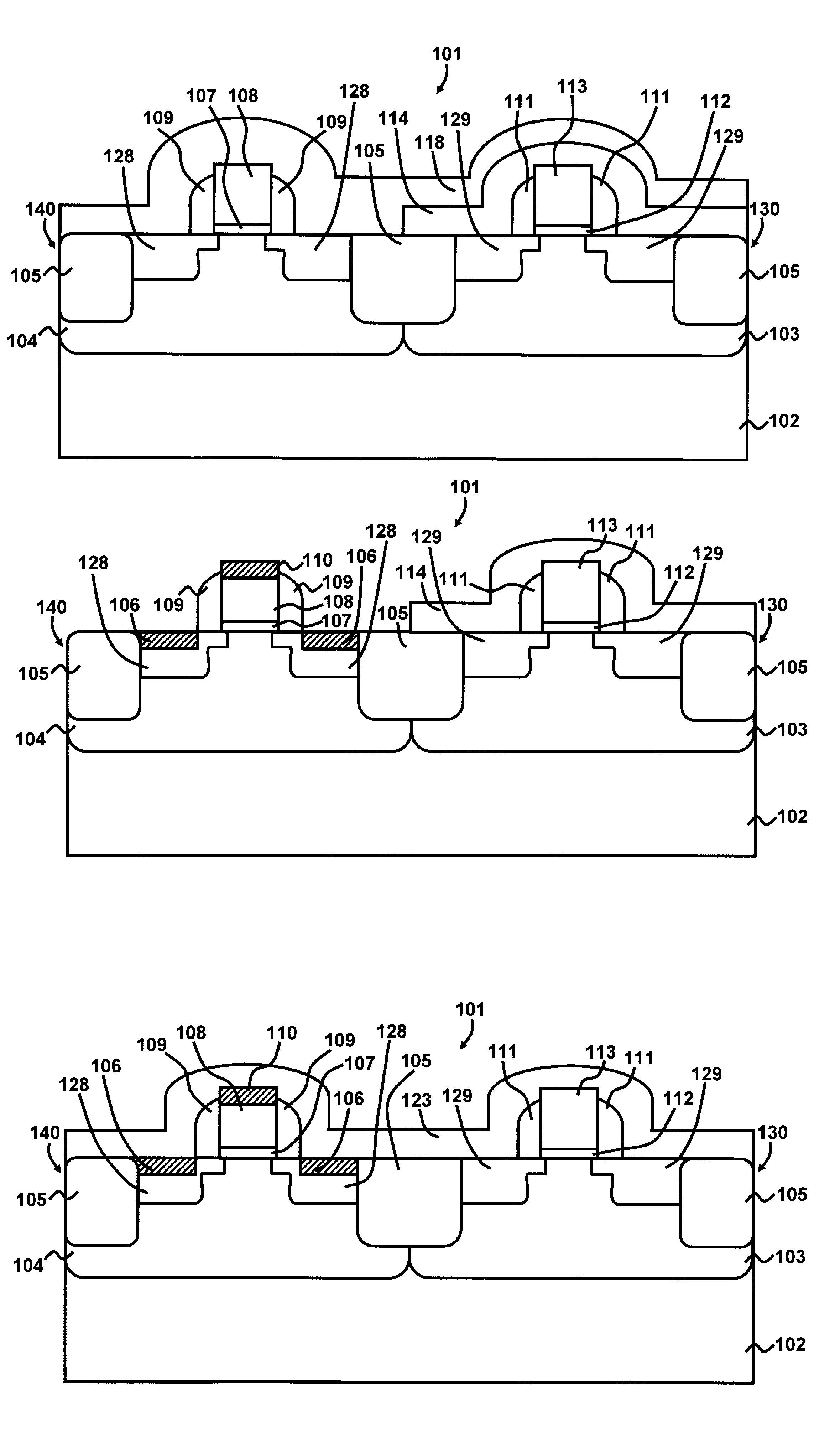 Method for forming self-aligned dual salicide in CMOS technologies