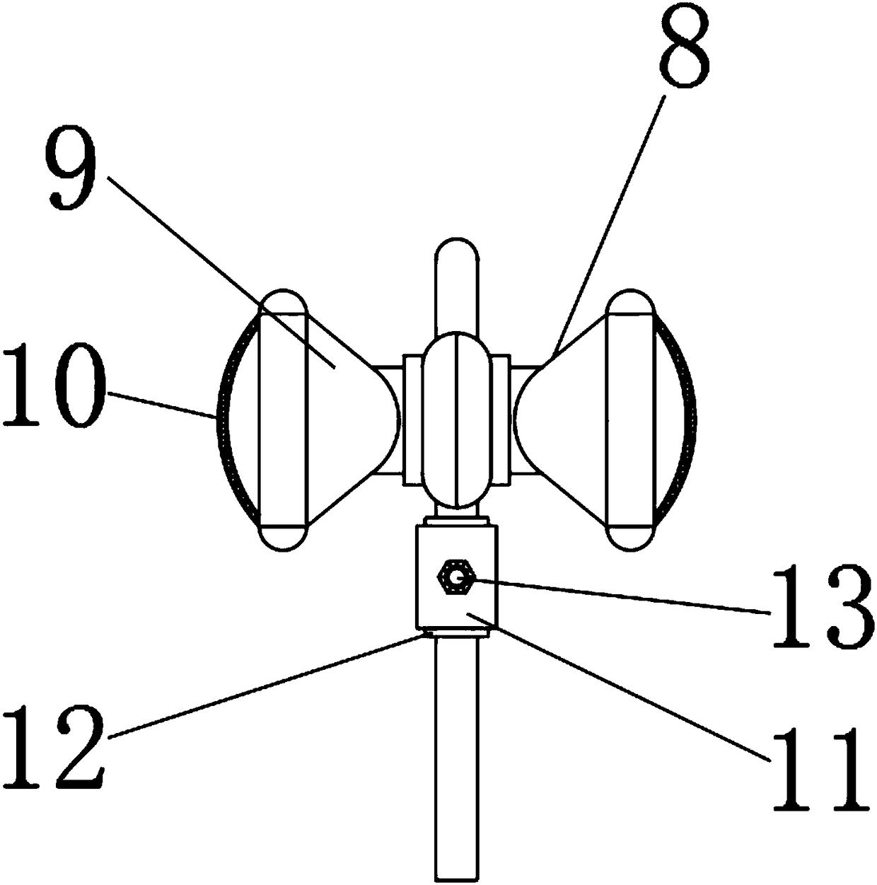 Rainwater accumulation and irrigation equipment for garden construction based on water environment engineering