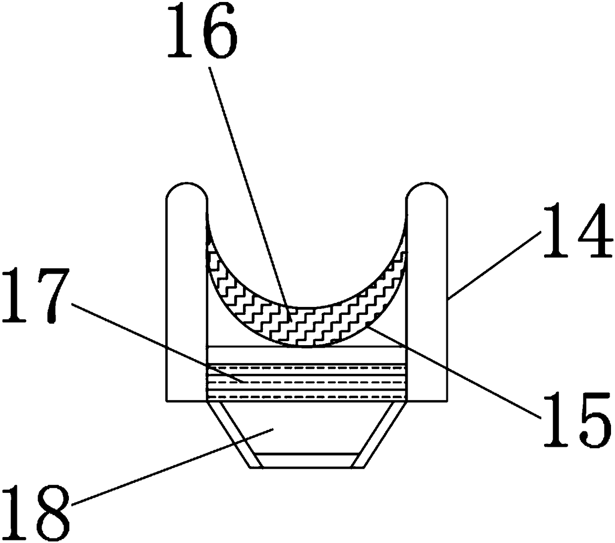 Rainwater accumulation and irrigation equipment for garden construction based on water environment engineering