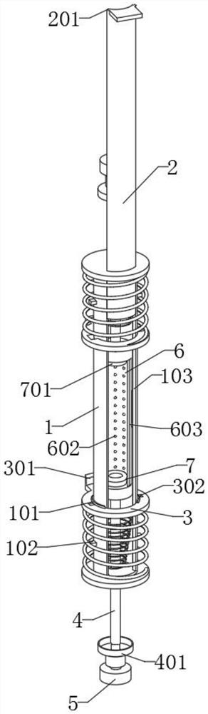 Special medicine oscillation device for orthopedic nursing