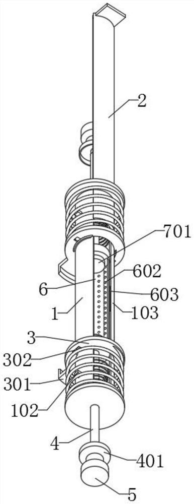 Special medicine oscillation device for orthopedic nursing