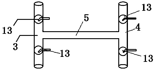 Fishing device for floccules produced during extraction process