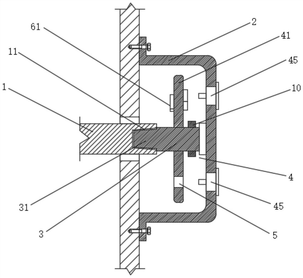 Automatic monitoring device for marine crank