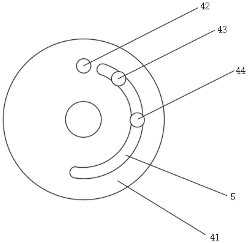 Automatic monitoring device for marine crank