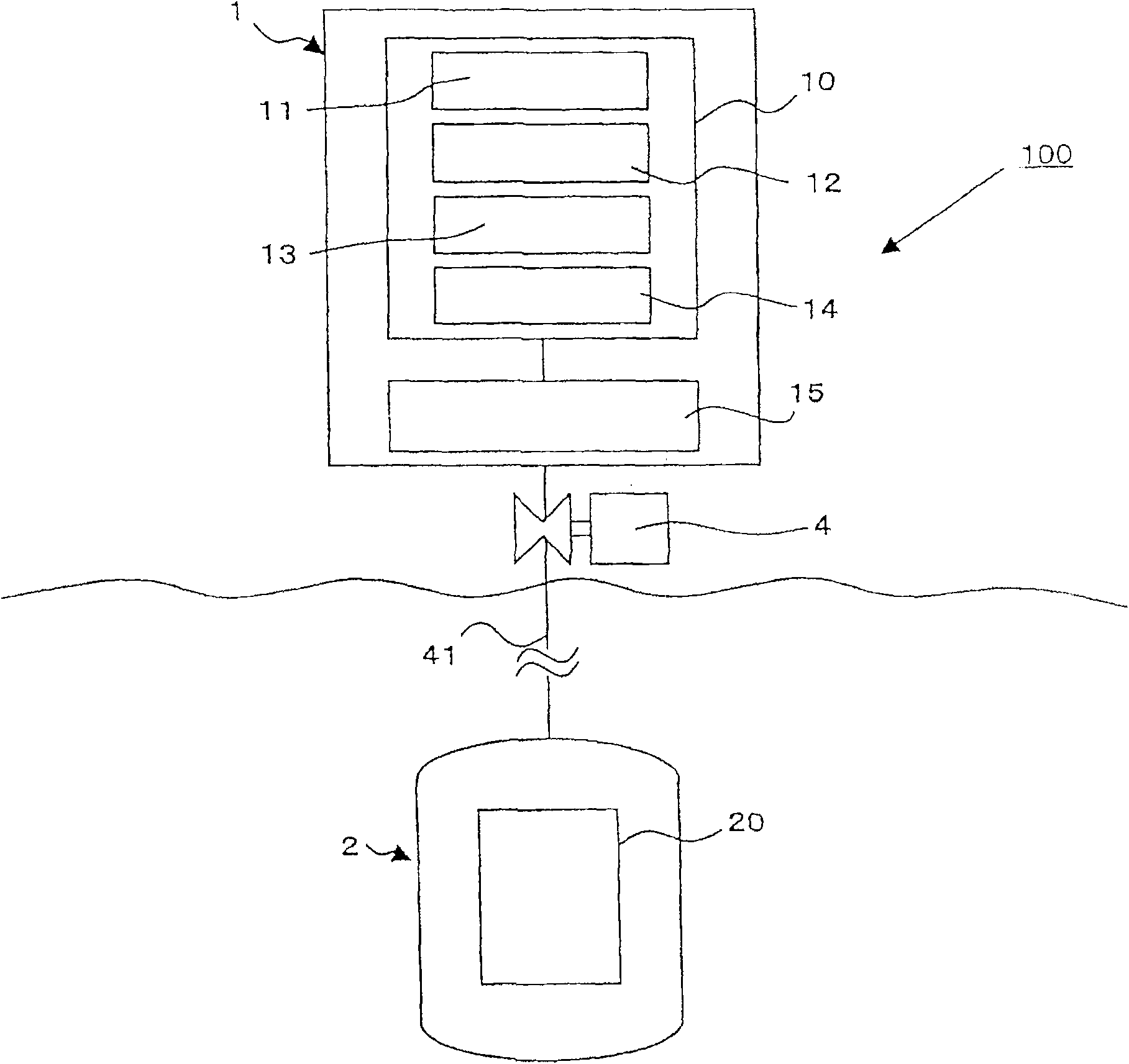 Fishing method and fish lamp device