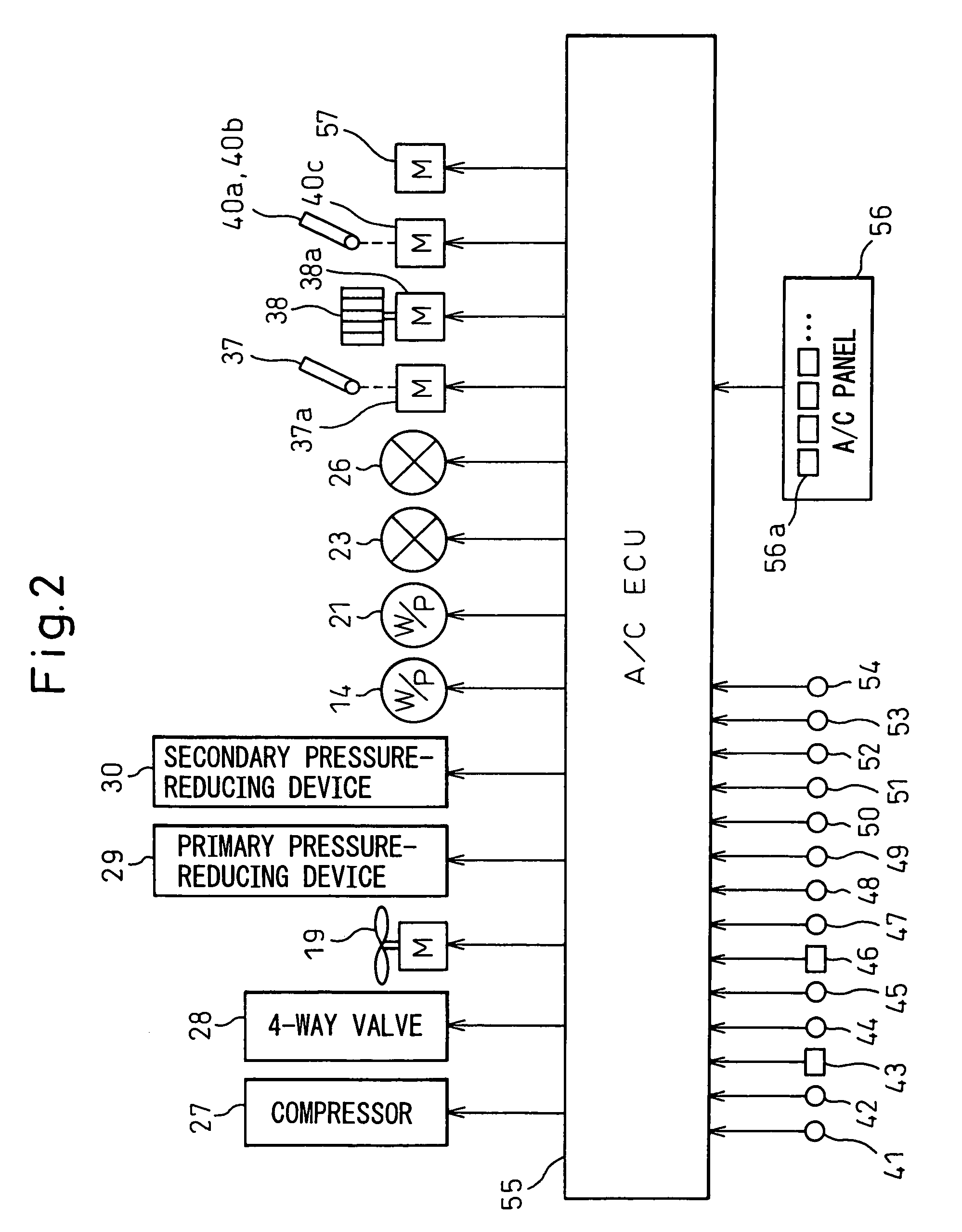 Automotive air conditioning system