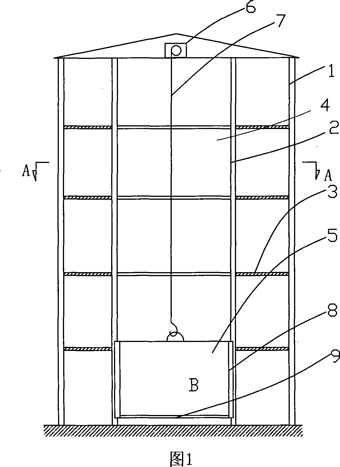 Multilayer parking space