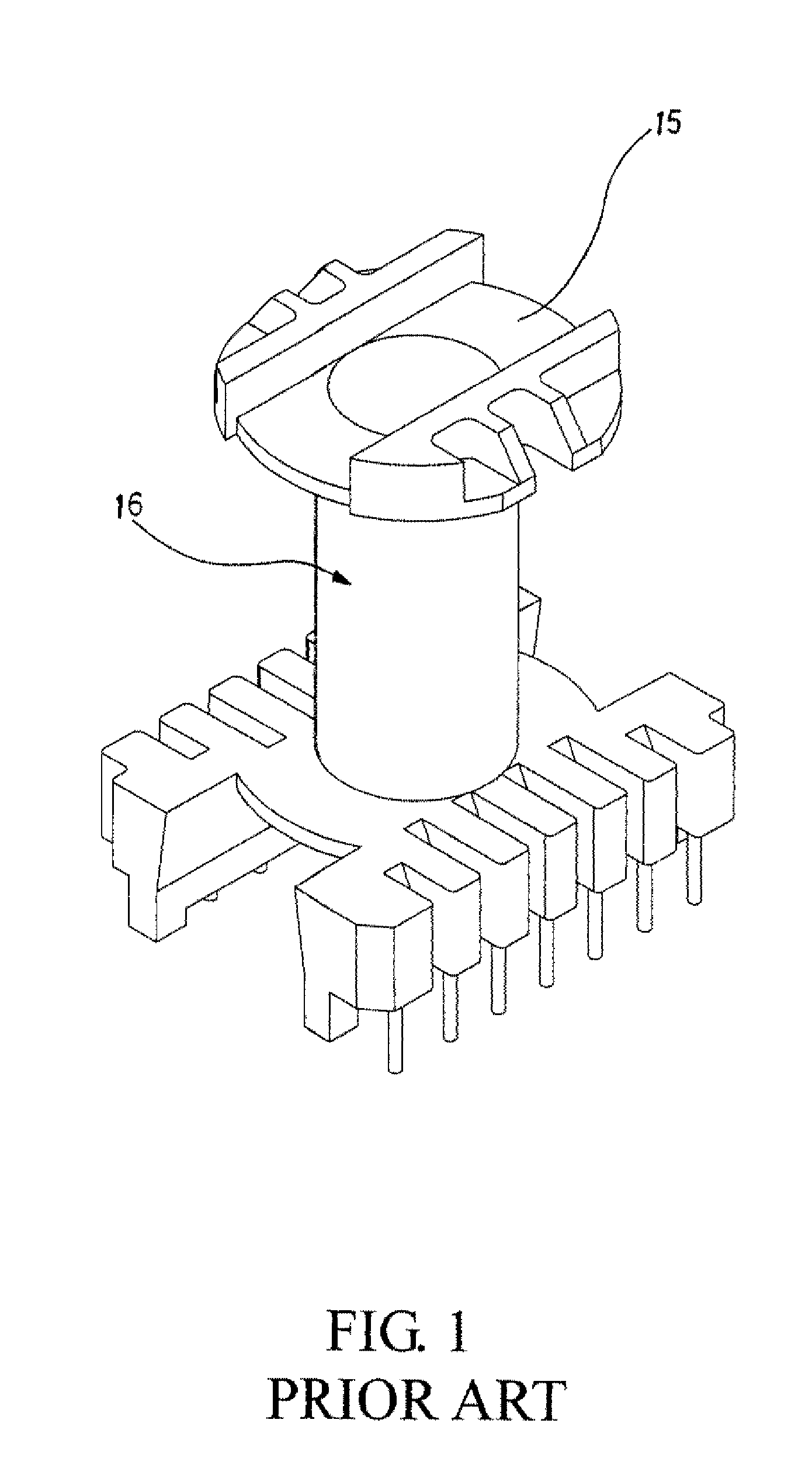 Vertical Double Deck Transformer for Power Supply