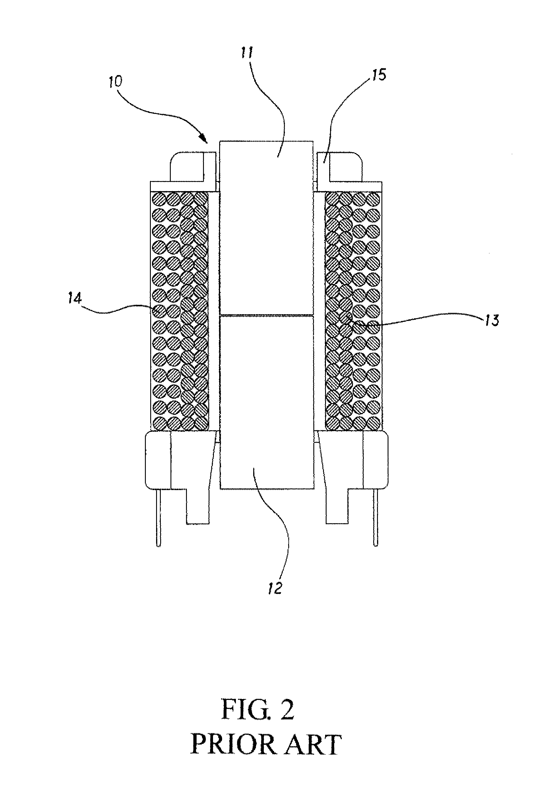 Vertical Double Deck Transformer for Power Supply