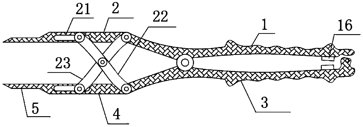 Multifunctional incision dilatation device for operation