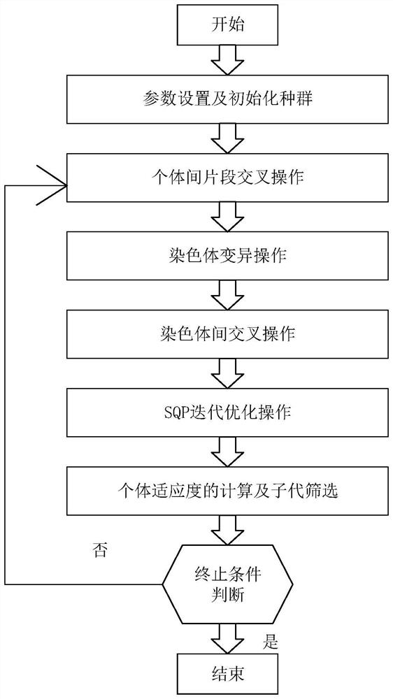 MIMO quadrature phase coding waveform generation method based on SQP-GA