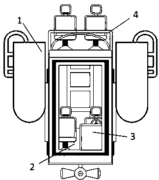 Novel liftable semi-submersible yacht