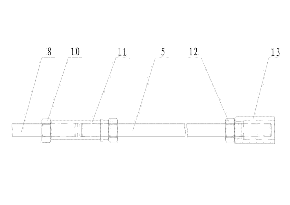 Hanging valve tower for converter valve