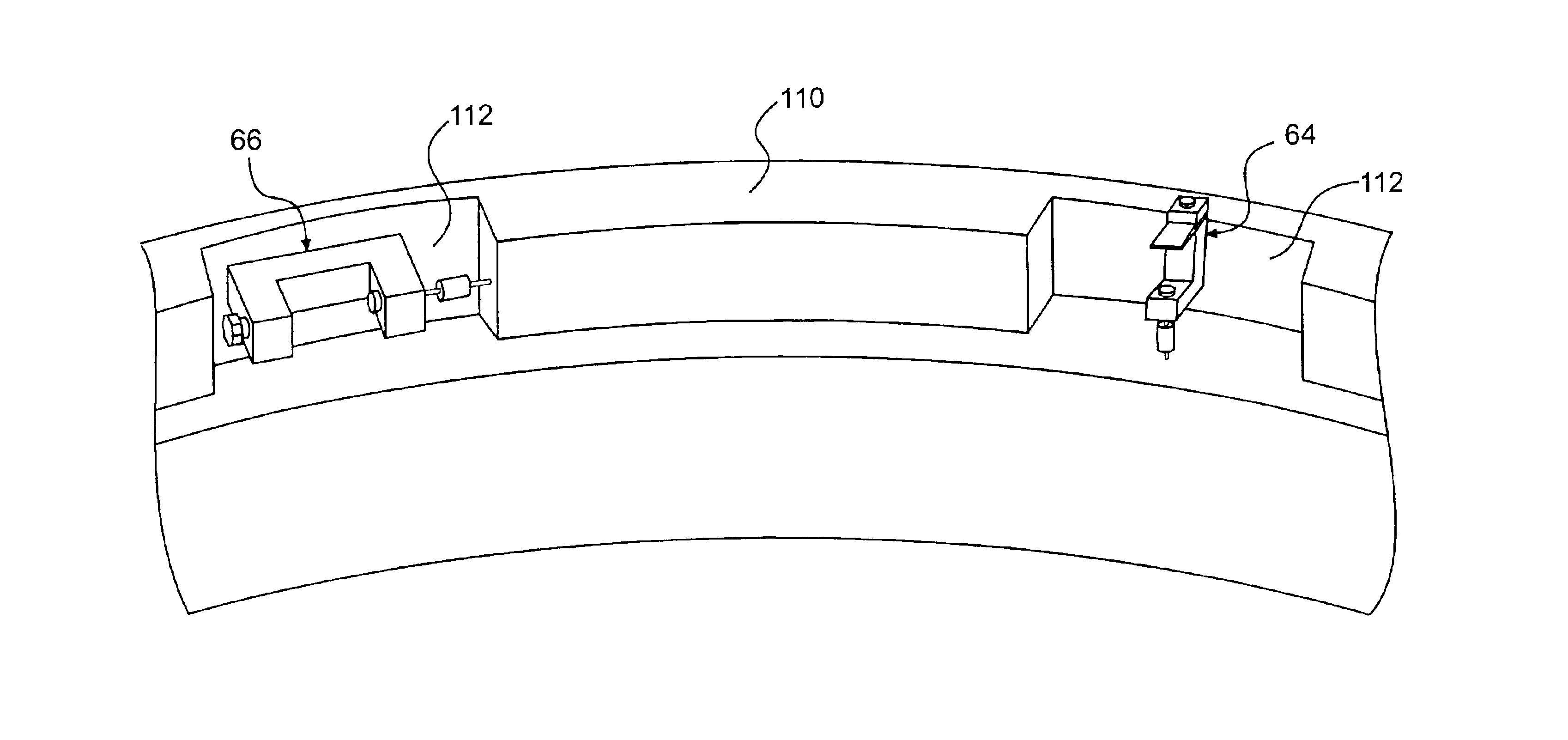 Kinematic optical mounting assembly with flexures