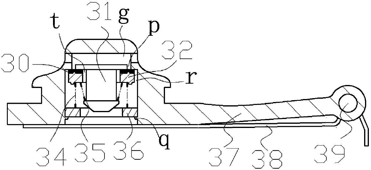 A double-valve type refueling device without a lock cap