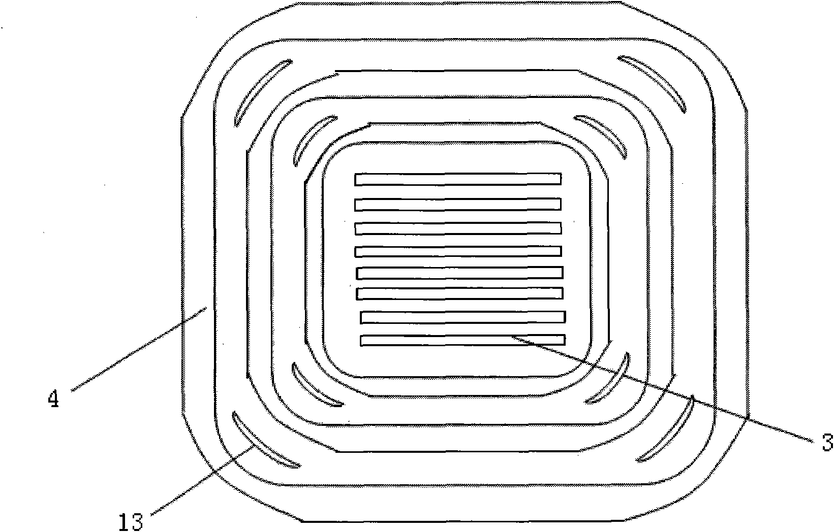 Super-junction semiconductor device with groove-type terminal structure