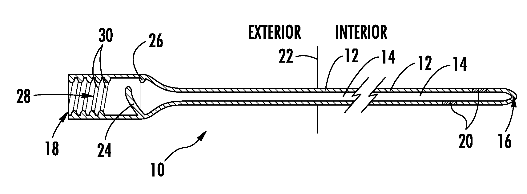 Urinary catheter with check valve