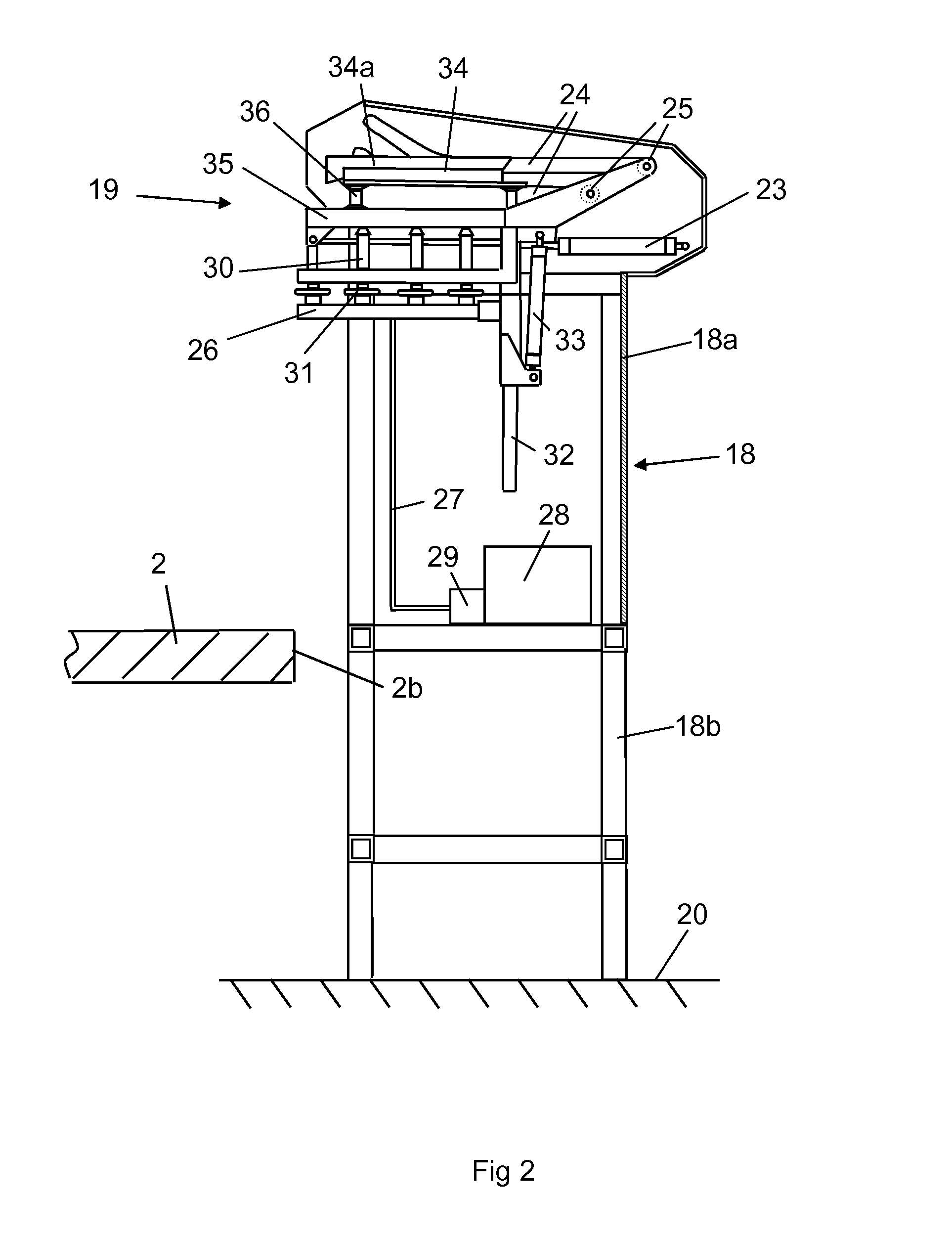 Arrangement for automatically cleaning teat cups of a rotary milking platform