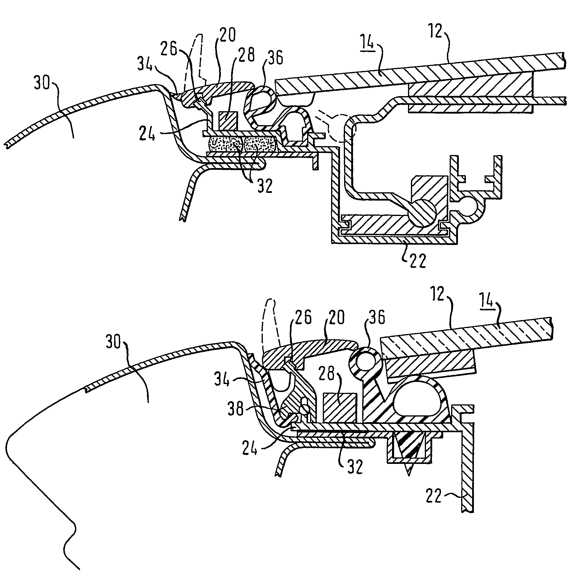 Roof module for a motor vehicle