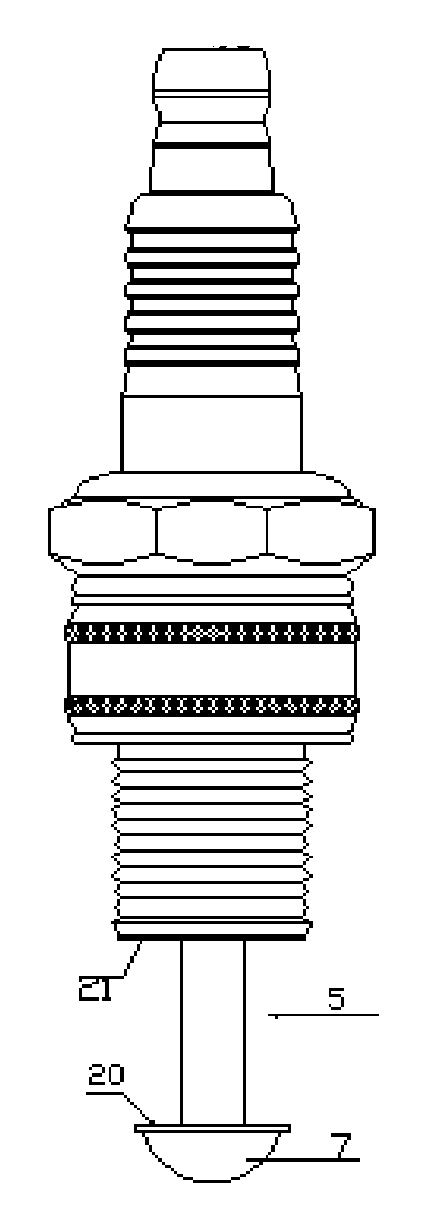 Direct injection system in engine cavity